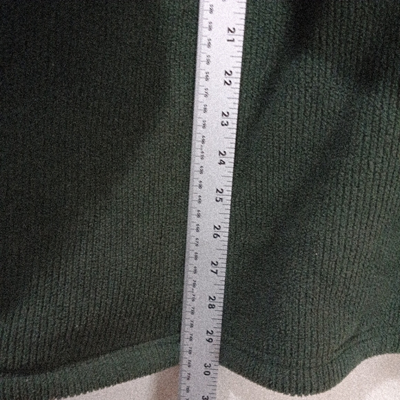 God bless America Half Zip Pullover Sweatshirt Mens Size XL Green - Picture 6 of 8